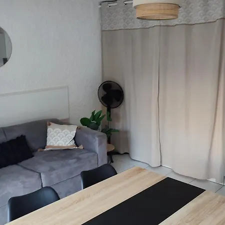 T2 Rdc Avec Jardin, Cap D'agde, Secteur Falaise, 100 M Plage, Clim, Wifi, Parking Apartmán