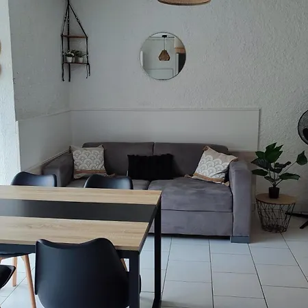 Apartment T2 Rdc Avec Jardin, Cap D'agde, Secteur Falaise, 100 M Plage, Wifi, Parking